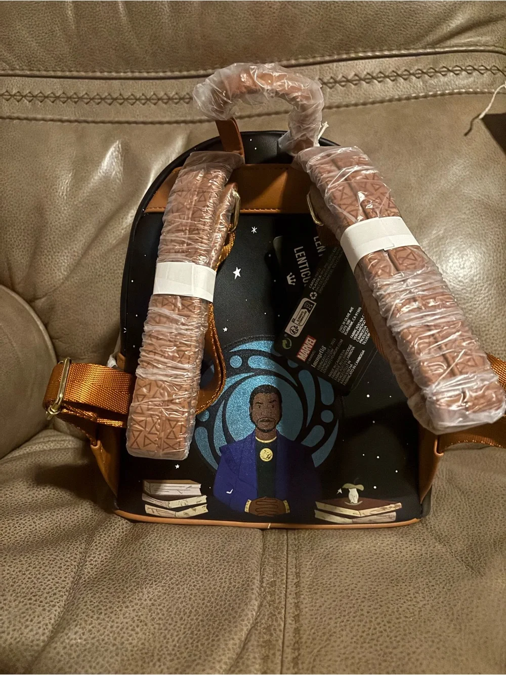 LOKI Loungefly Multicolor Mini Backpack